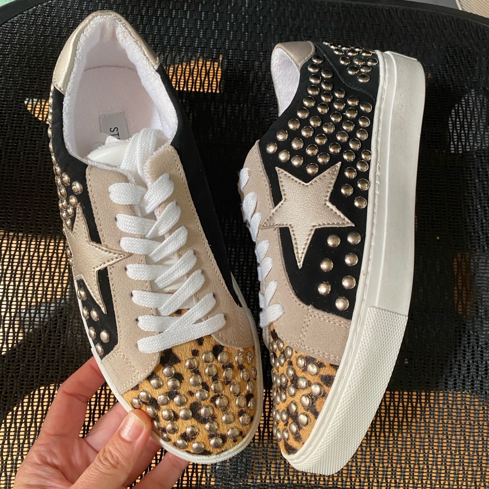 STEVE MADDEN Studded Sneakers Shoes